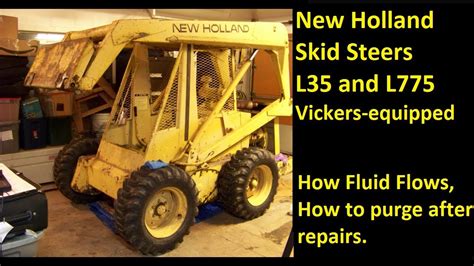 New Holland L35, L775 Skid Steer (Vickers) Explaining the 